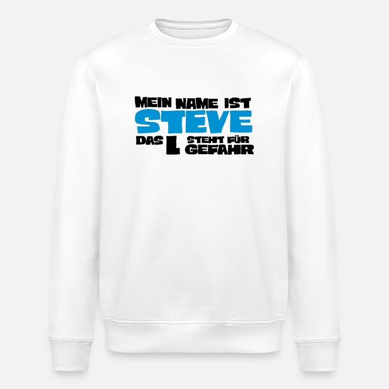 steve - Stanley/Stella Unisex Bio-Sweatshirt ROLLER - Weiß