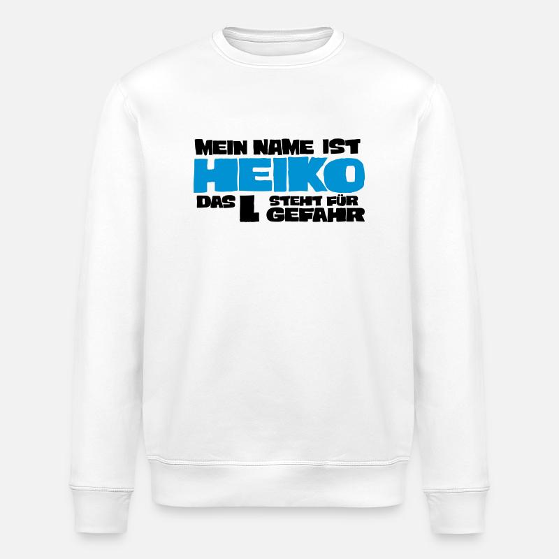 heiko - Stanley/Stella ROLLER Unisex Organic Sweatshirt - white