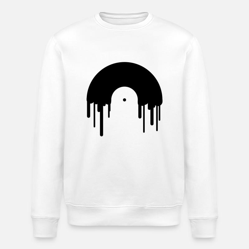 record_disc - Sweat bio ROLLER Stanley/Stella Unisexe - blanc