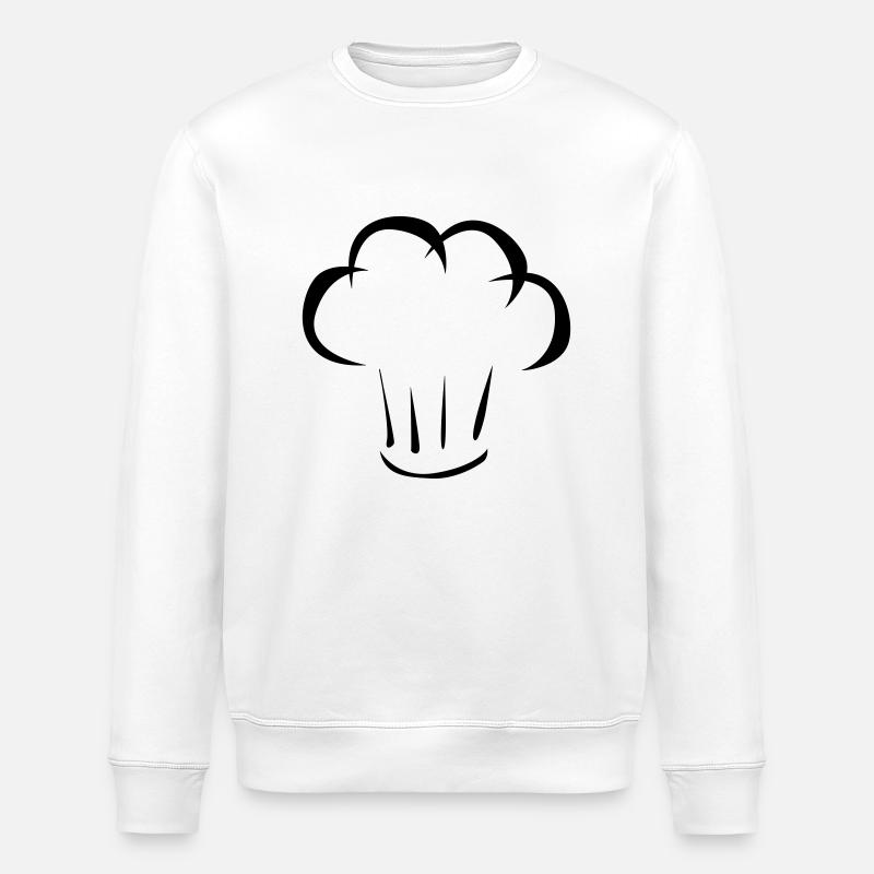 toque - Stanley/Stella ROLLER Unisex Organic Sweatshirt - white