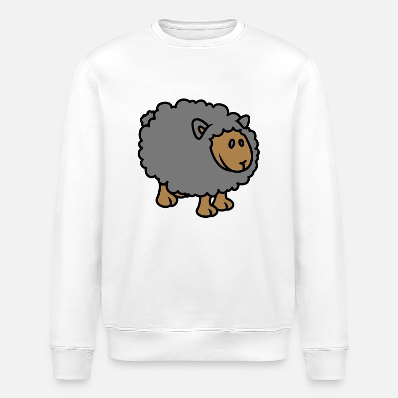 Sheep - Sweat bio ROLLER Stanley/Stella Unisexe - blanc
