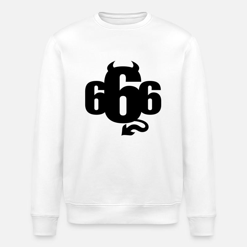666 - Stanley/Stella Unisex Bio-Sweatshirt ROLLER - Weiß