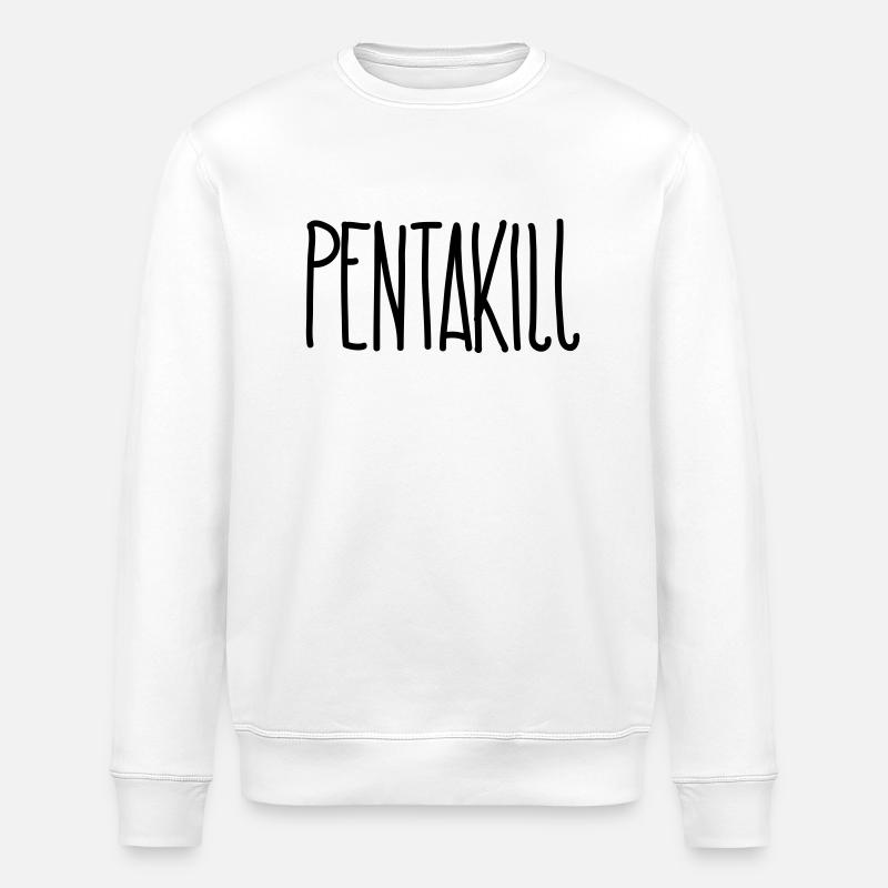 Pentakill - Stanley/Stella Unisex Bio-Sweatshirt ROLLER - Weiß