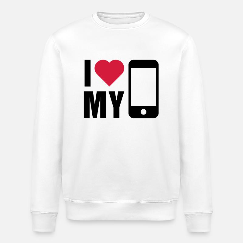 Love Handy - Stanley/Stella Unisex Bio-Sweatshirt ROLLER - Weiß