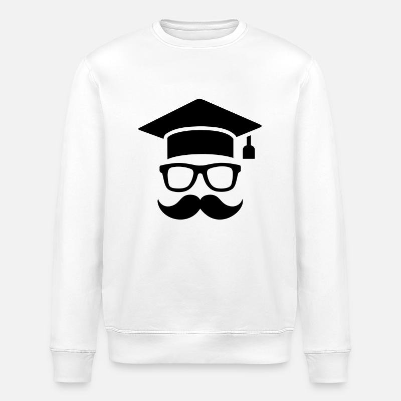 Étudiant - Sweat bio ROLLER Stanley/Stella Unisexe - blanc