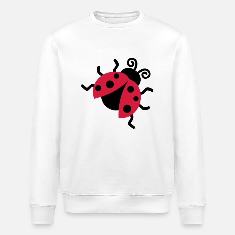 Coccinelle - Sweat bio ROLLER Stanley/Stella Unisexe - blanc