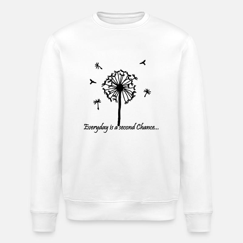 Pusteblume - Stanley/Stella Unisex Bio-Sweatshirt ROLLER - Weiß