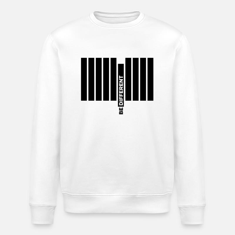 Be Different - Stanley/Stella Unisex Bio-Sweatshirt ROLLER - Weiß