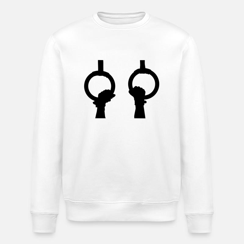 Gymnastics - Stanley/Stella ROLLER Unisex Organic Sweatshirt - white