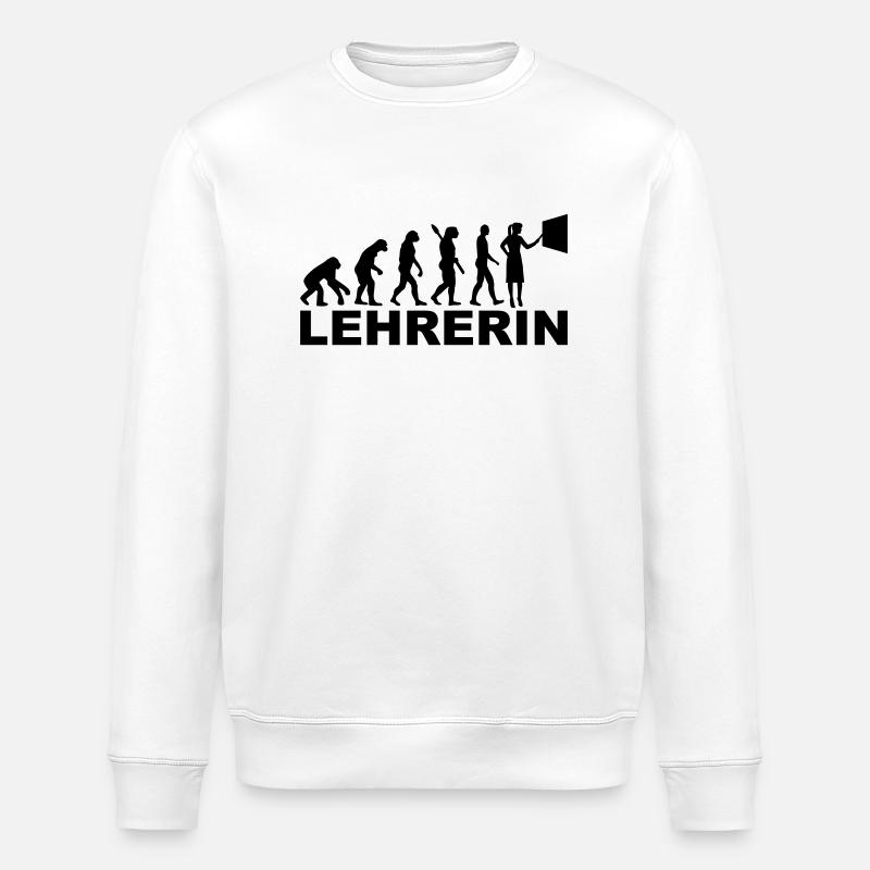 Lehrerin - Stanley/Stella Unisex Bio-Sweatshirt ROLLER - Weiß