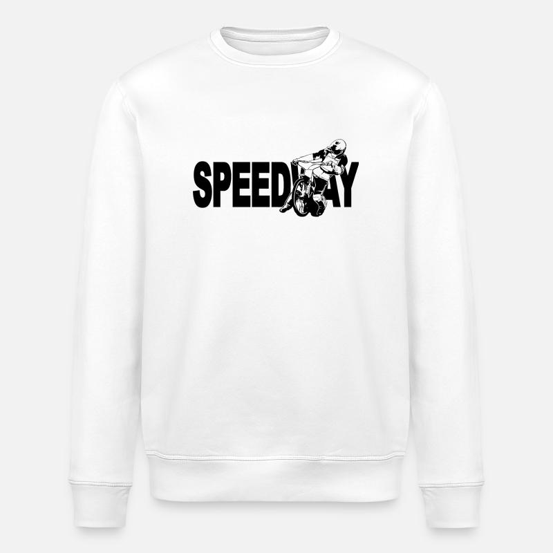 Speedway Racing - Sweat bio ROLLER Stanley/Stella Unisexe - blanc