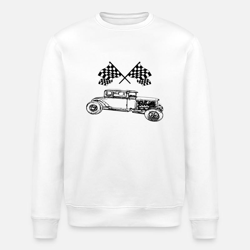 Auto - Stanley/Stella Unisex Bio-Sweatshirt ROLLER - Weiß