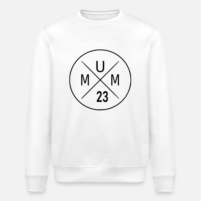 Mum 23 - Stanley/Stella Unisex Bio-Sweatshirt ROLLER - Weiß