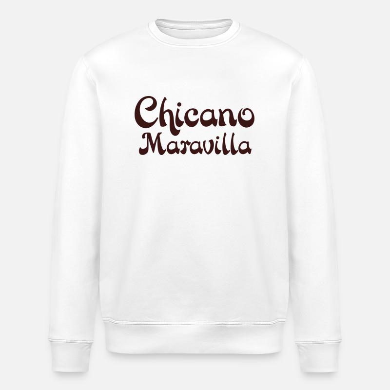 Chicano - Stanley/Stella ROLLER Unisex Organic Sweatshirt - white