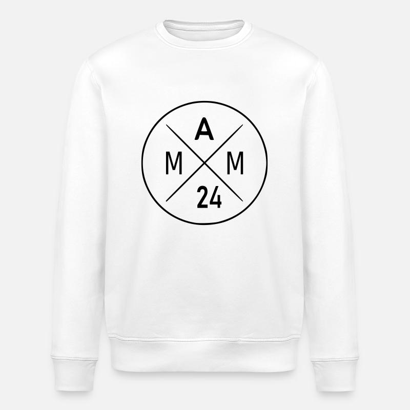 Mam 24 - Stanley/Stella ROLLER Unisex Organic Sweatshirt - white