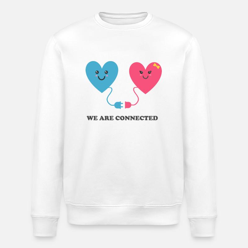 Connection - Stanley/Stella ROLLER Unisex Organic Sweatshirt - white