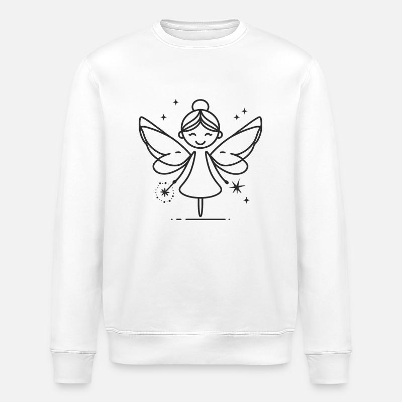 Feenzauber2 - Stanley/Stella Unisex Bio-Sweatshirt ROLLER - Weiß