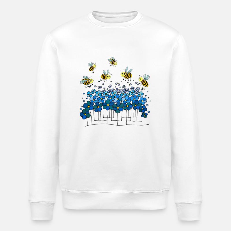 Insectes - Sweat bio ROLLER Stanley/Stella Unisexe - blanc