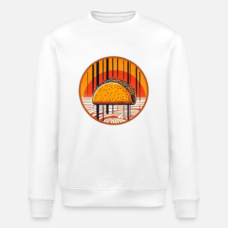 taco - Sweat bio ROLLER Stanley/Stella Unisexe - blanc