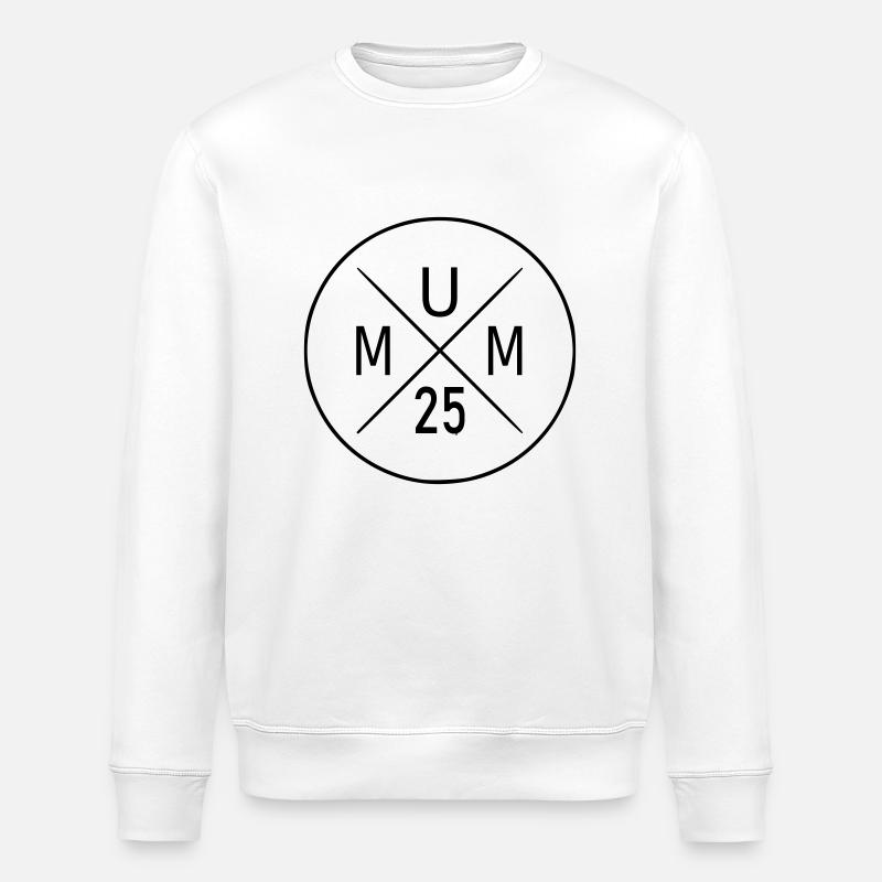 Maman 25 - Sweat bio ROLLER Stanley/Stella Unisexe - blanc