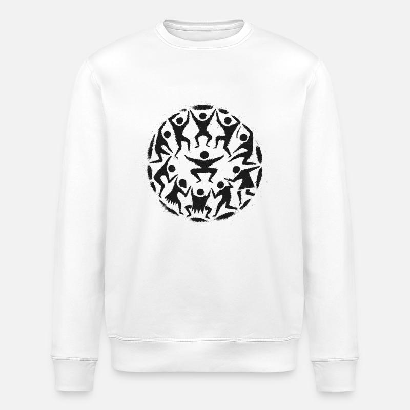 Dance - Stanley/Stella ROLLER Unisex Organic Sweatshirt - white