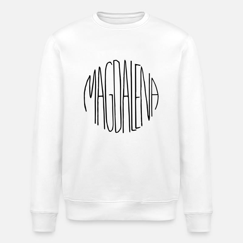 Magdalena - Stanley/Stella Unisex Bio-Sweatshirt ROLLER - Weiß