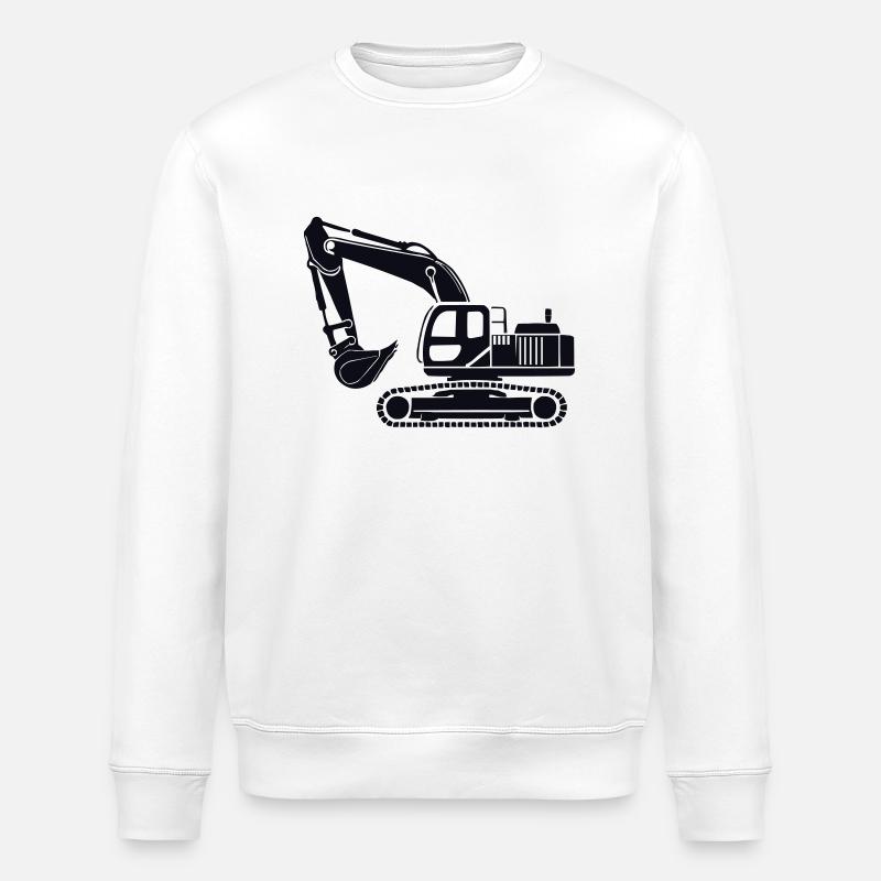 bagger - Stanley/Stella Unisex Bio-Sweatshirt ROLLER - Weiß