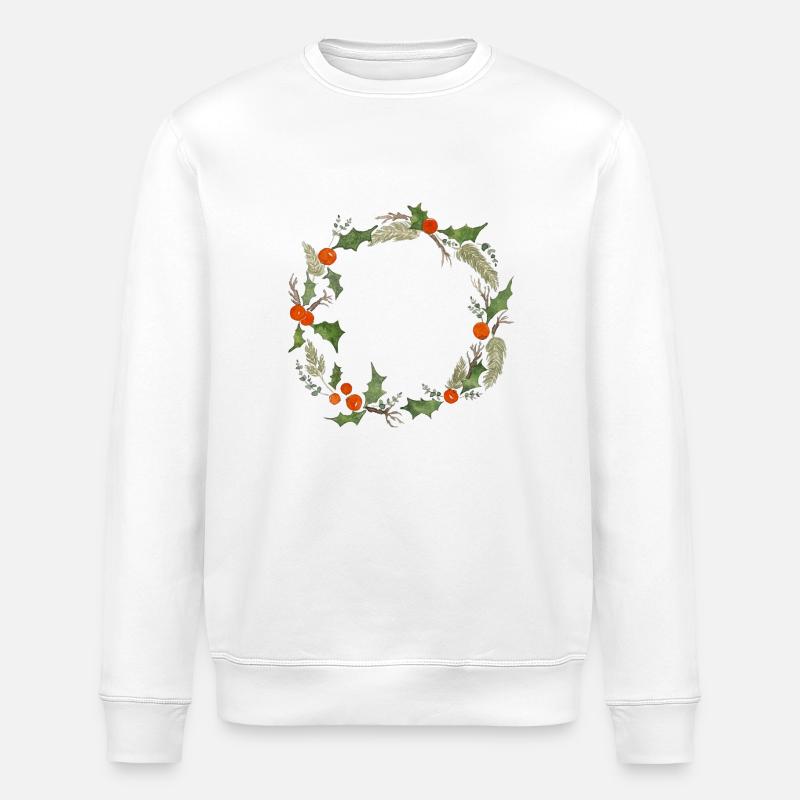 Winterkranz - Stanley/Stella Unisex Bio-Sweatshirt ROLLER - Weiß