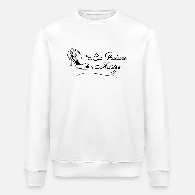 La future mariée - Sweat bio ROLLER Stanley/Stella Unisexe - blanc