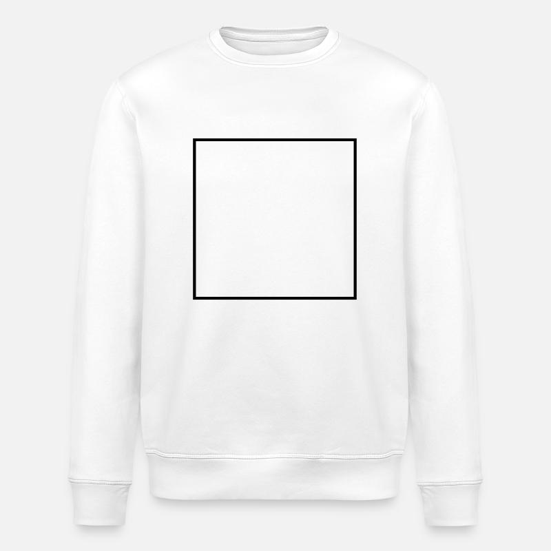 Quadrat - Stanley/Stella Unisex Bio-Sweatshirt ROLLER - Weiß