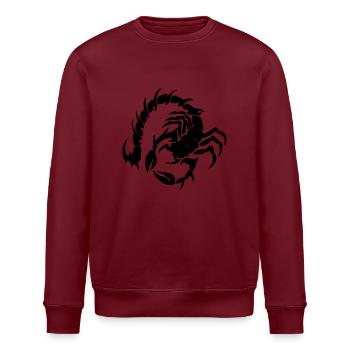 scorpion01 - Stanley/Stella Unisex Bio-Sweatshirt ROLLER - Weiß - Vorne - Nik (191cm)