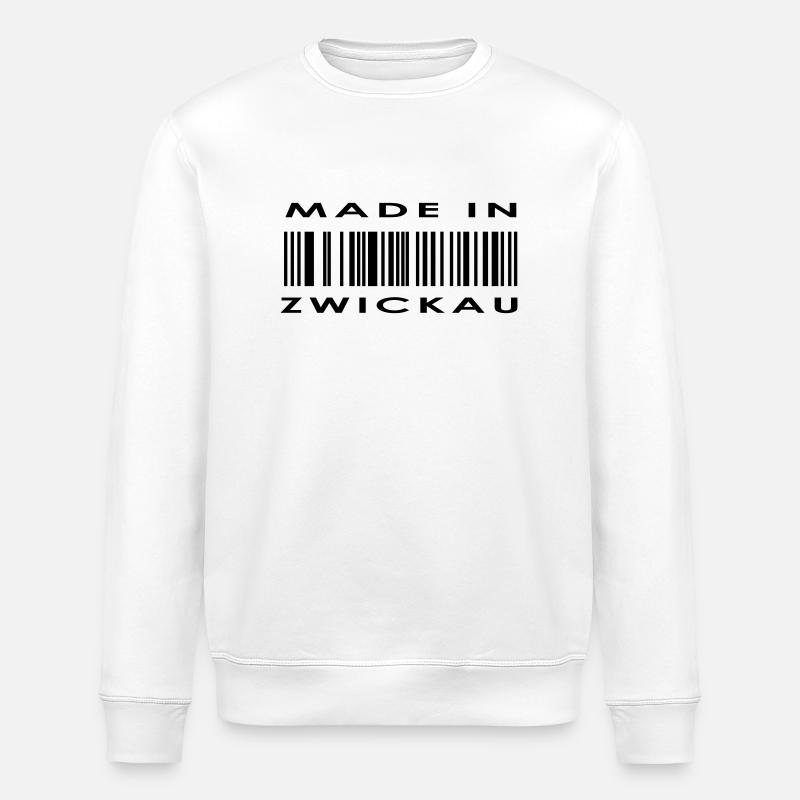 Zwickau - Sweat bio ROLLER Stanley/Stella Unisexe - blanc