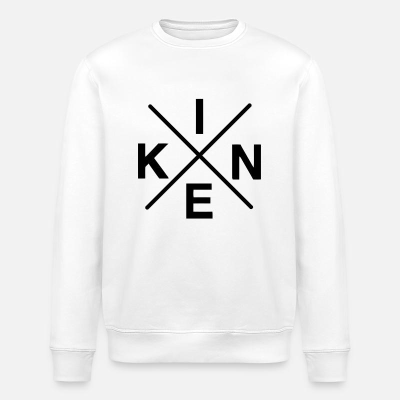 kiné bègles - Sweat bio ROLLER Stanley/Stella Unisexe - blanc