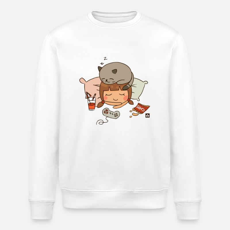 Weekend - Sweat bio ROLLER Stanley/Stella Unisexe - blanc