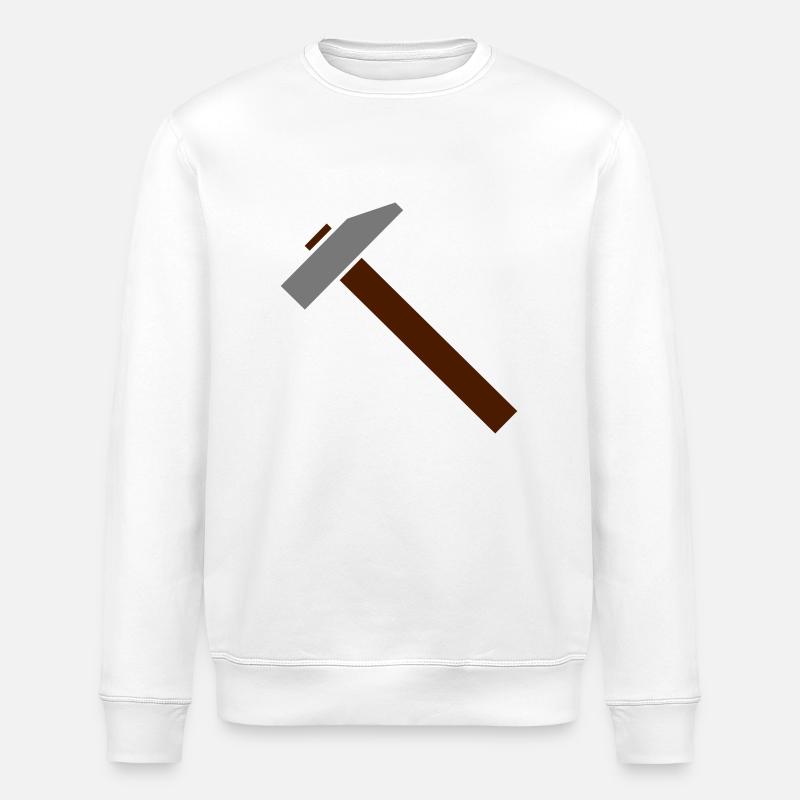 Hammer - Stanley/Stella Unisex Bio-Sweatshirt ROLLER - Weiß