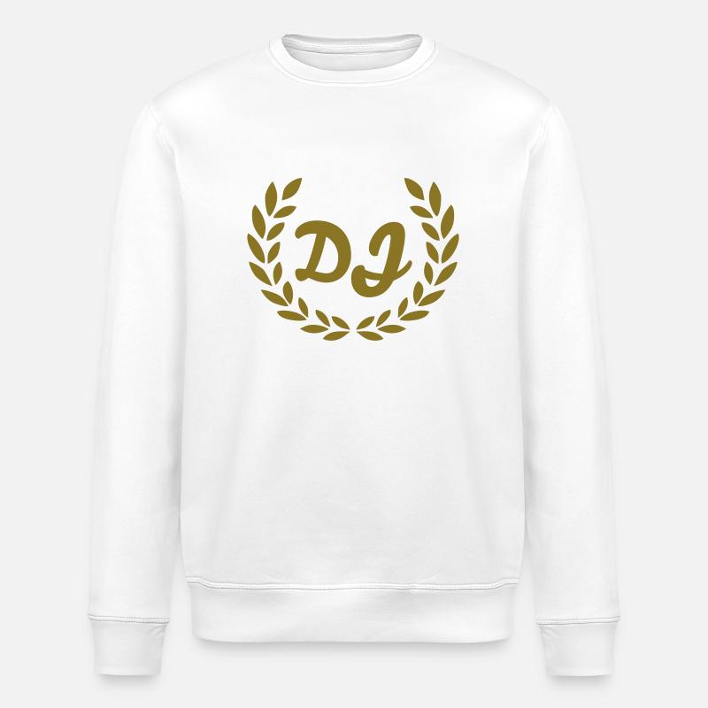 DJ - Stanley/Stella Unisex Bio-Sweatshirt ROLLER - Weiß