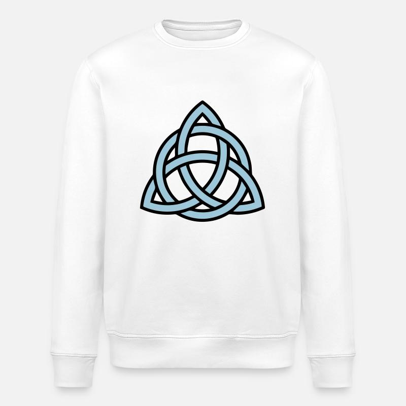 triquetra - Sweat bio ROLLER Stanley/Stella Unisexe - blanc