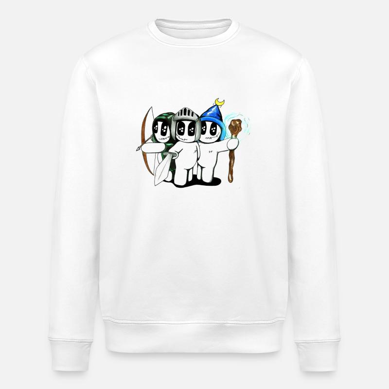 Medievalsnap - Stanley/Stella Unisex Bio-Sweatshirt ROLLER - Weiß