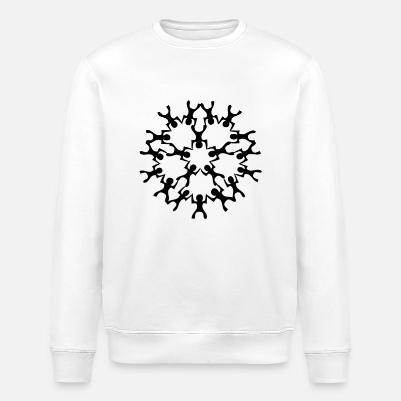 vol_relatif_inca - Sweat bio ROLLER Stanley/Stella Unisexe - blanc