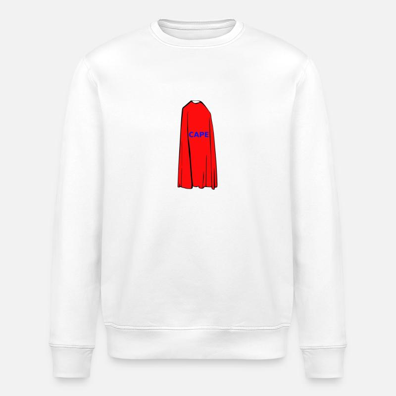 Cape - Stanley/Stella Unisex Bio-Sweatshirt ROLLER - Weiß