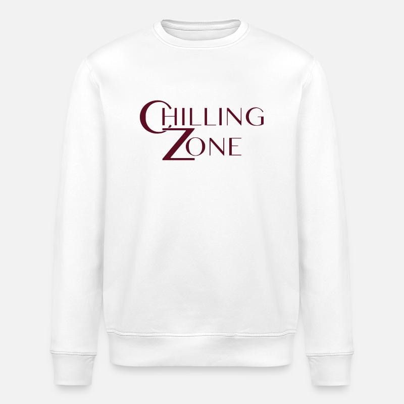 chillingzone - Sweat bio ROLLER Stanley/Stella Unisexe - blanc