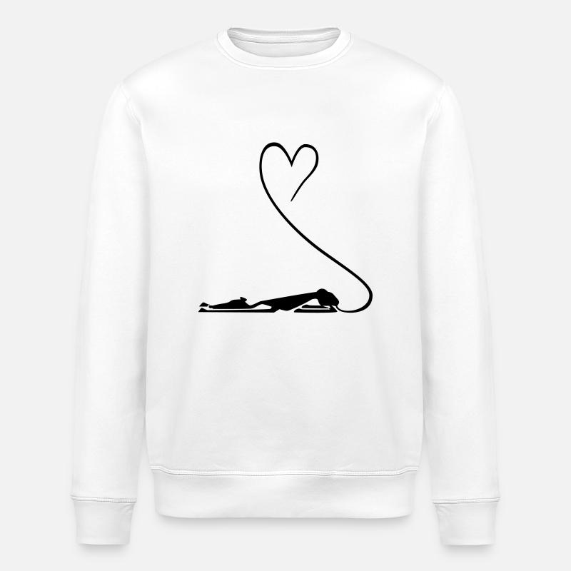 love - Stanley/Stella Unisex Bio-Sweatshirt ROLLER - Weiß