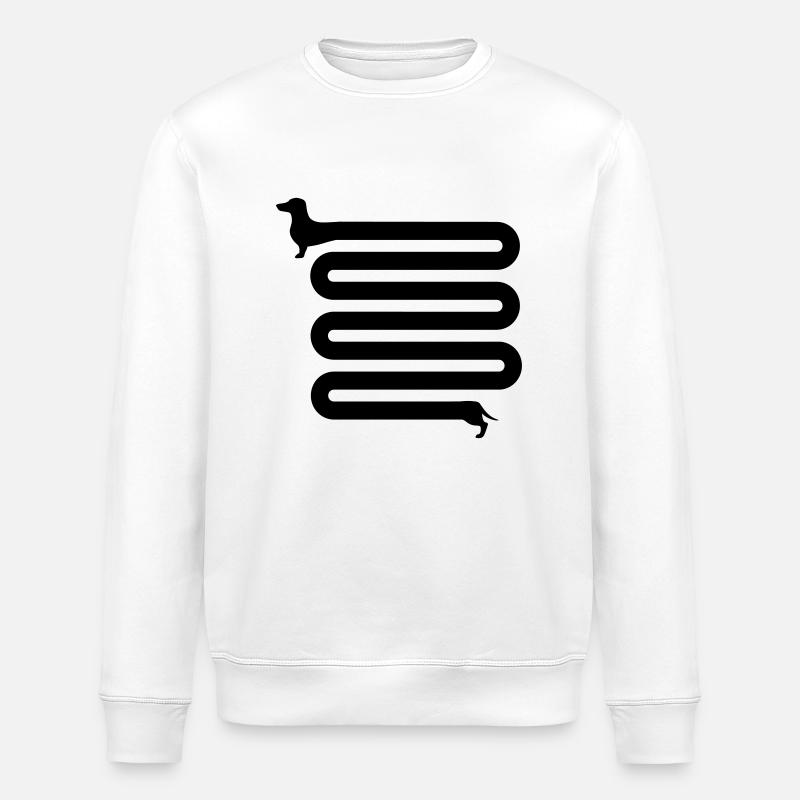 Dackel - Sweat bio ROLLER Stanley/Stella Unisexe - blanc