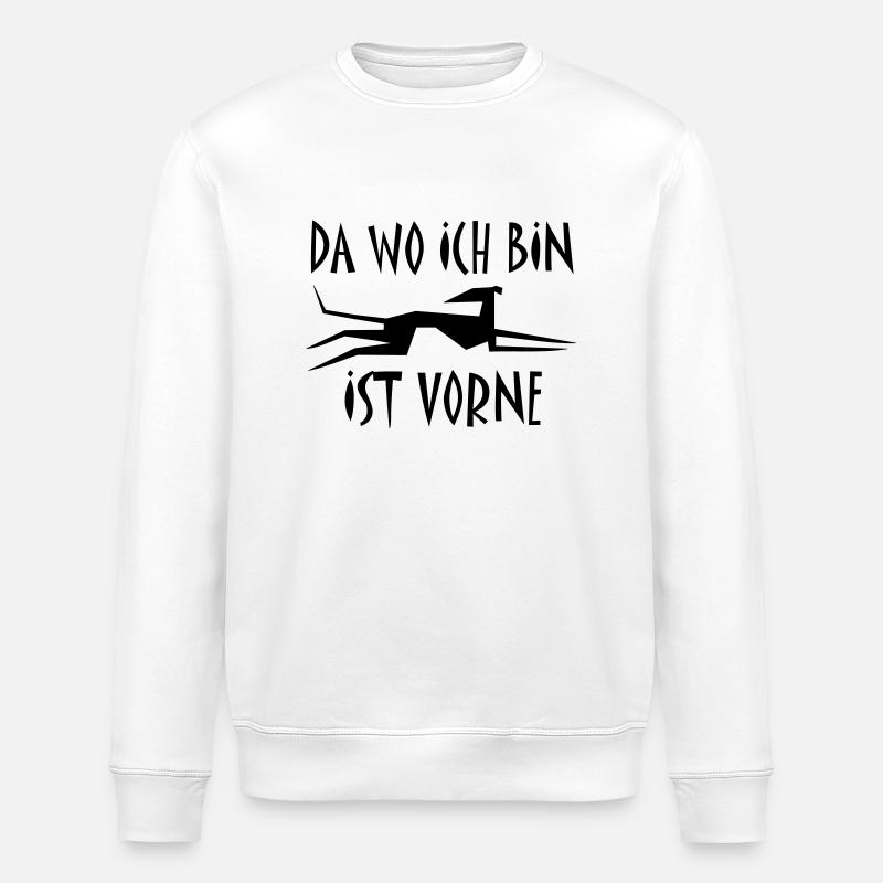 Windhund - Stanley/Stella Unisex Bio-Sweatshirt ROLLER - Weiß