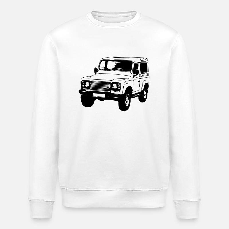 Defender 2 - Stanley/Stella ROLLER Unisex Organic Sweatshirt - white
