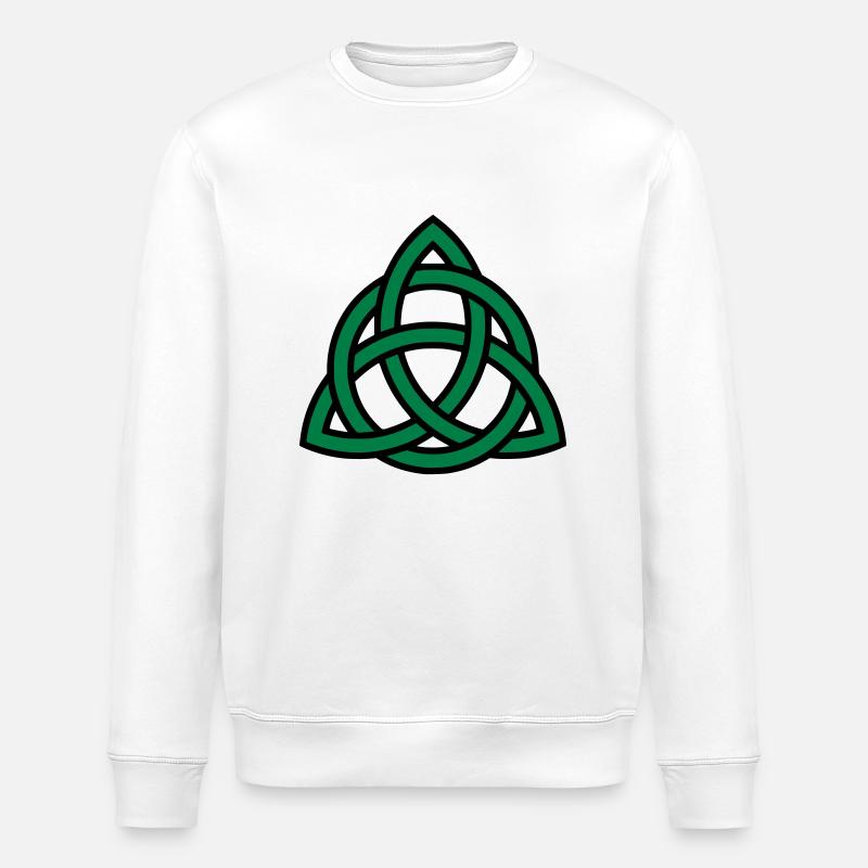 Celtic knot - Sweat bio ROLLER Stanley/Stella Unisexe - blanc