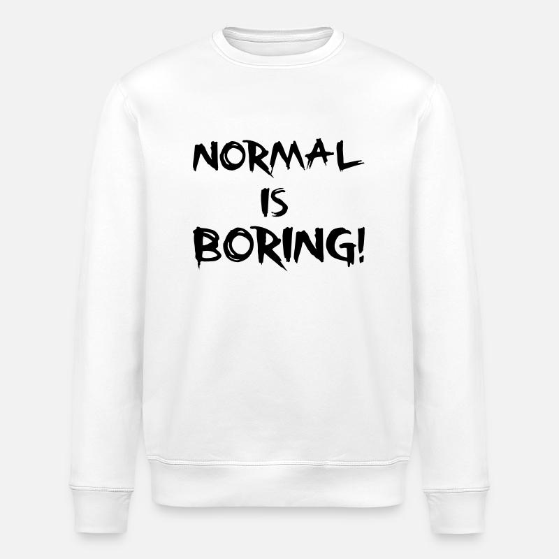 Normal - Stanley/Stella ROLLER Unisex Organic Sweatshirt - white