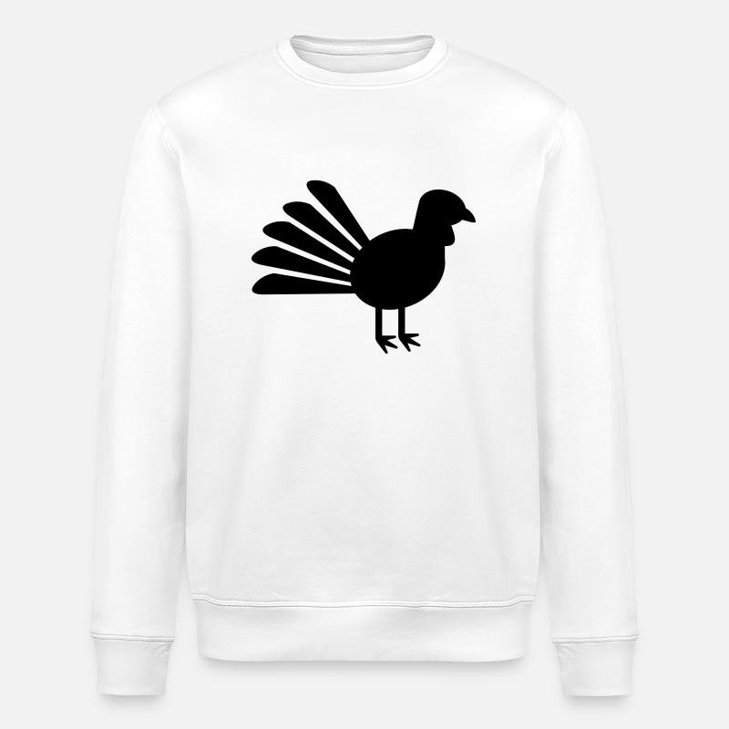 Dindon - Sweat bio ROLLER Stanley/Stella Unisexe - blanc