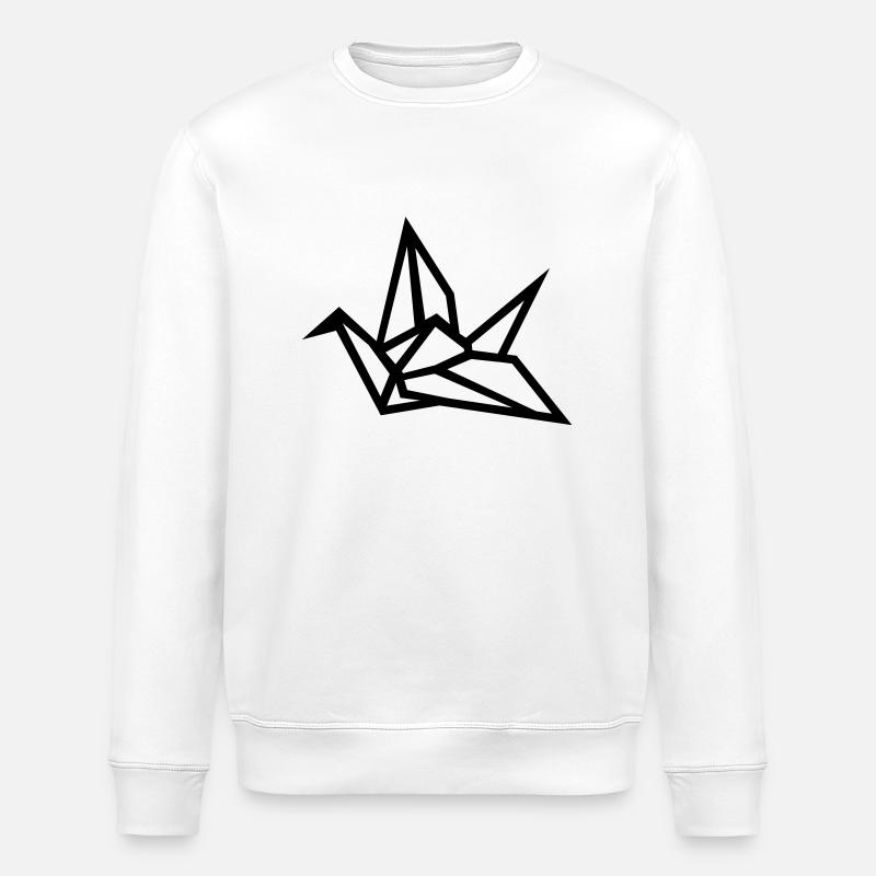 Grue - Sweat bio ROLLER Stanley/Stella Unisexe - blanc