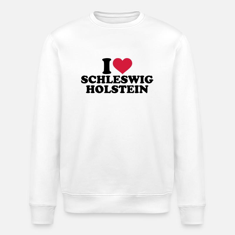 Schleswig Holstein - Stanley/Stella Unisex Bio-Sweatshirt ROLLER - Weiß